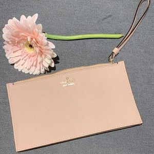 Kate Spade wristlet/purse in light pink